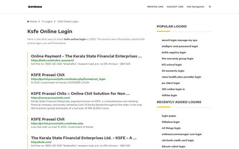 Ksfe Online Login ❤️ One Click Access - iLoveLogin