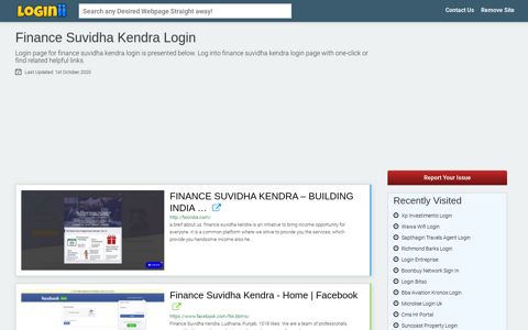 Finance Suvidha Kendra Login - Loginii.com