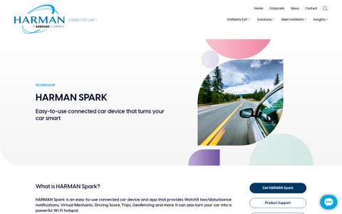 HARMAN Spark | Smart Car Device | Harman Automotive