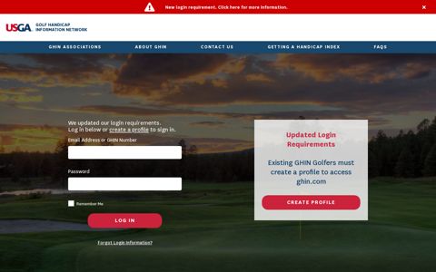 GHIN - United States Golf Association Service