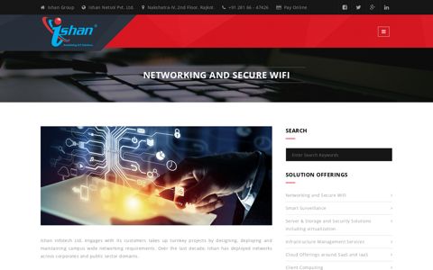 Networking and Secure WiFi - Ishan Infotech Ltd.