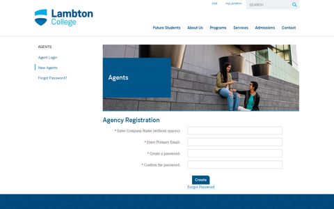 Agency Registration | Lambton College