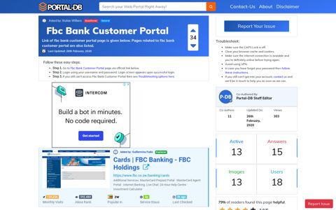 Fbc Bank Customer Portal