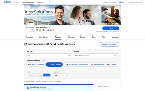 InterSolutions, LLC Pay & Benefits reviews - Indeed