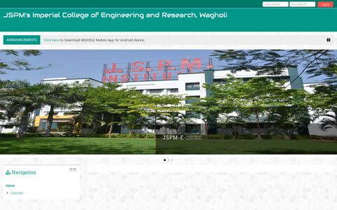 JSPM's Imperial College of Engineering and Research, Wagholi