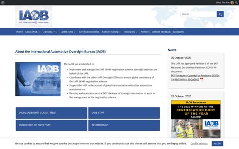 International Automotive Oversight Bureau – The IAOB is an ...