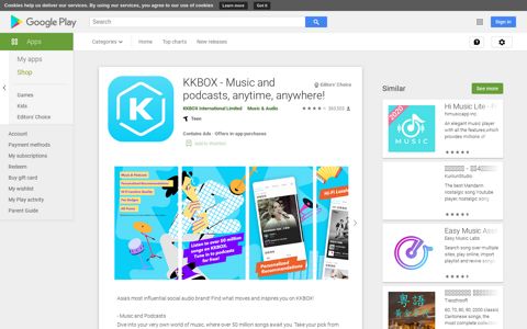 KKBOX - Music and podcasts, anytime, anywhere! - Apps on ...