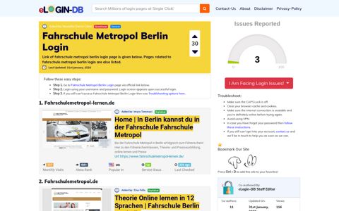 Fahrschule Metropol Berlin Login - штыефпкфь login 0 Views