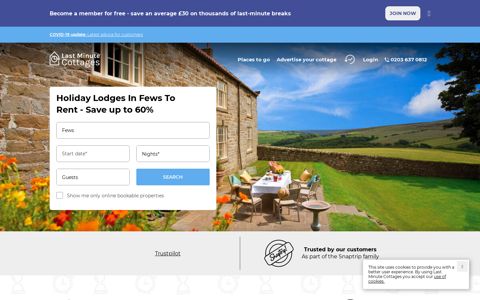 Holiday Lodges In Fews To Rent - Last Minute Cottages