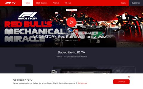 F1 TV | Home - Formula 1