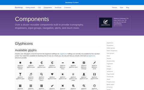 Components · Bootstrap