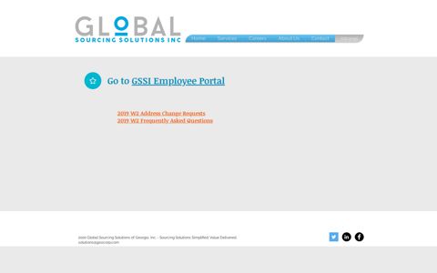Intranet | GSSI CORP - Global Sourcing Solutions Inc. GSSI