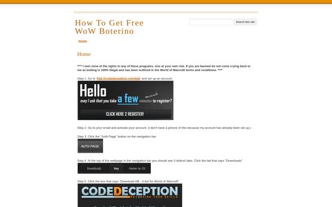 How To Get Free WoW Boterino - Google Sites