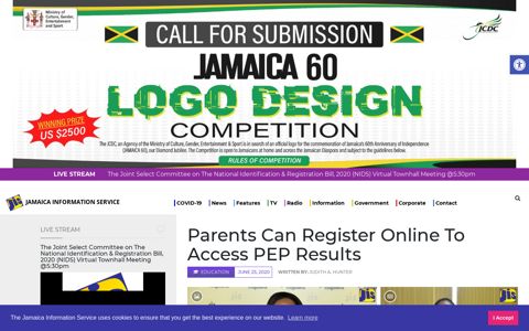 Parents Can Register Online To Access PEP Results ...