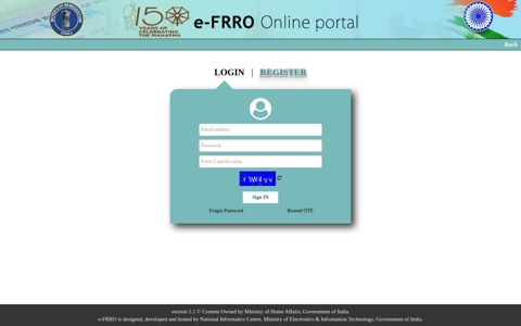 User Login - FRRO