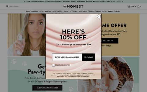 The Honest Company: Natural Baby and Beauty Company