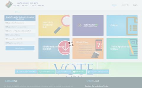 National Voters Service Portal
