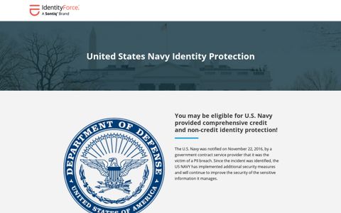 United States Navy Identity Protection - IdentityForce