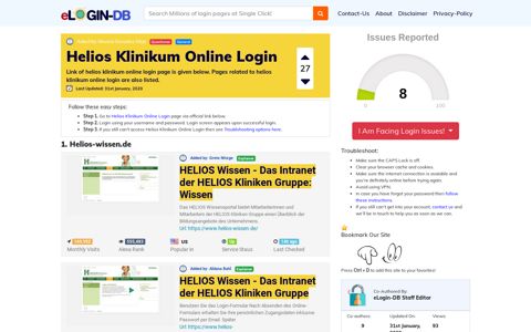 Helios Klinikum Online Login - штыефпкфь login 0 Views