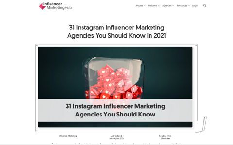 31 Instagram Influencer Marketing Agencies You Should ...