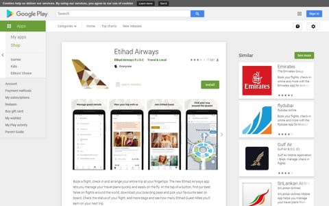 Etihad Airways - Apps on Google Play