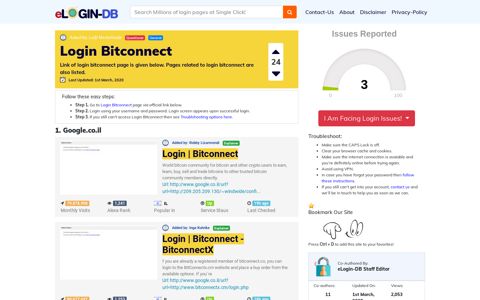 Login Bitconnect