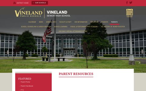 Parent Resources | Vineland High School