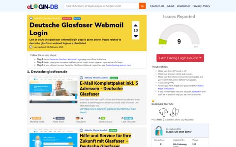 Deutsche Glasfaser Webmail Login - штыефпкфь login 0 Views