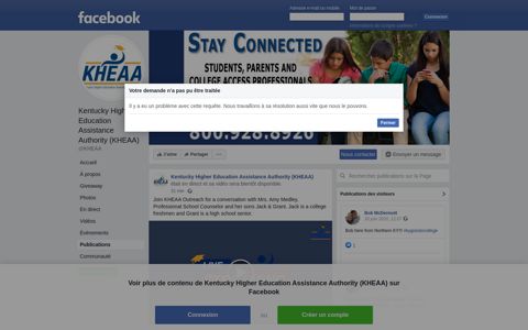 Kentucky Higher Education Assistance Authority ... - Facebook