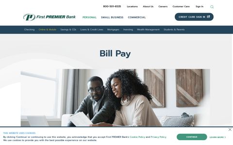 Online Bill Pay - Online Banking | First PREMIER Bank