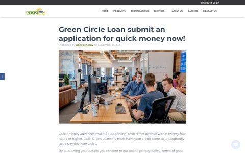 Green Circle Loan submit an application for quick money now ...