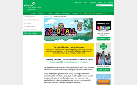 Magazine and Nut Program | Girl Scouts of Girl Scouts of ...