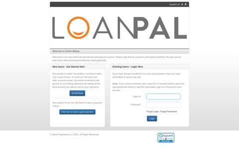Solar Loan Payment - Visit Website