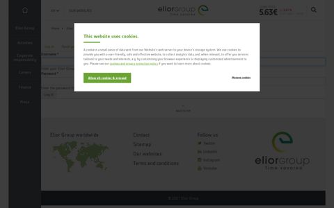 Log in | Elior Group
