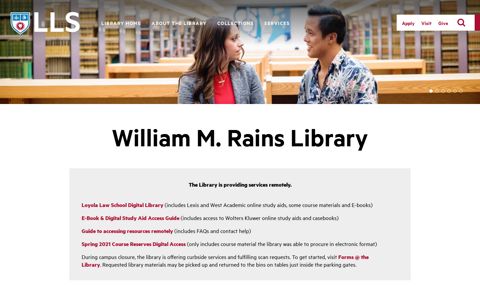 William M. Rains Library - Loyola Marymount University