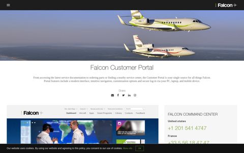 Falcon Customer Portal - Dassault Falcon Jet