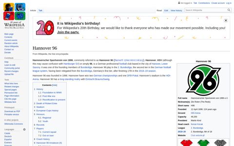 Hannover 96 - Wikipedia
