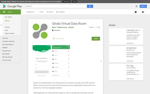 iDeals Virtual Data Room - Apps on Google Play