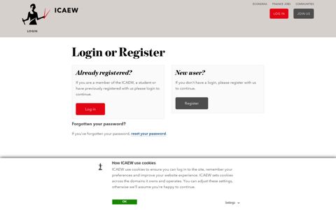 Login or Register - ICAEW.com