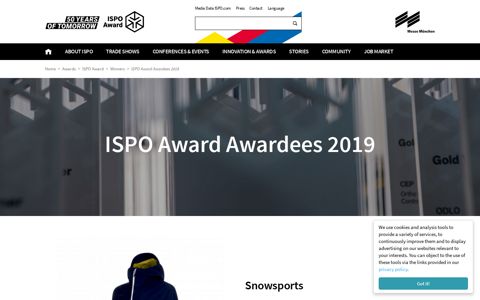 ISPO Award Awardees 2019 - ISPO.com