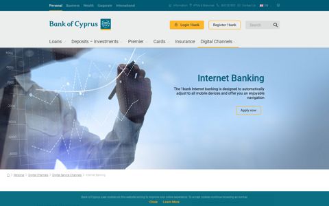 Internet Banking - Bank of Cyprus