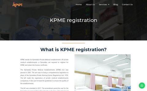 KPME registration – RPGS GROUPS