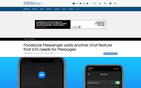 How to use Face ID with Facebook Messenger - 9to5Mac