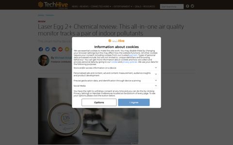 Laser Egg 2+ Chemical review: This all-in-one air quality ...