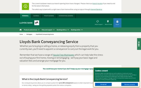 UK Mortgages - Lloyds Bank Conveyancing ... - Lloyds Bank