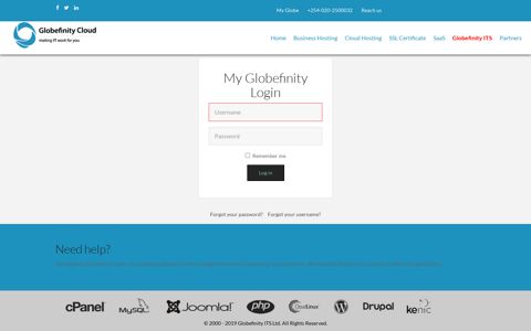 My Globe - Globefinity Cloud Solutions