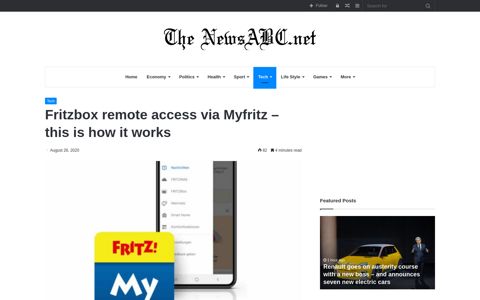 Fritzbox remote access via Myfritz - this is how it works ...
