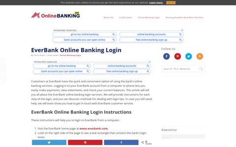EverBank Online Banking Login | OnlineBanking101.com