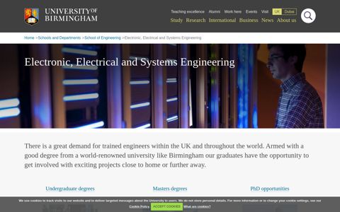 Department of Electronic, Electrical and Systems Engineering ...