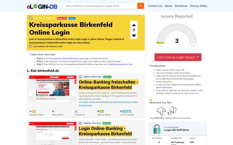 Kreissparkasse Birkenfeld Online Login